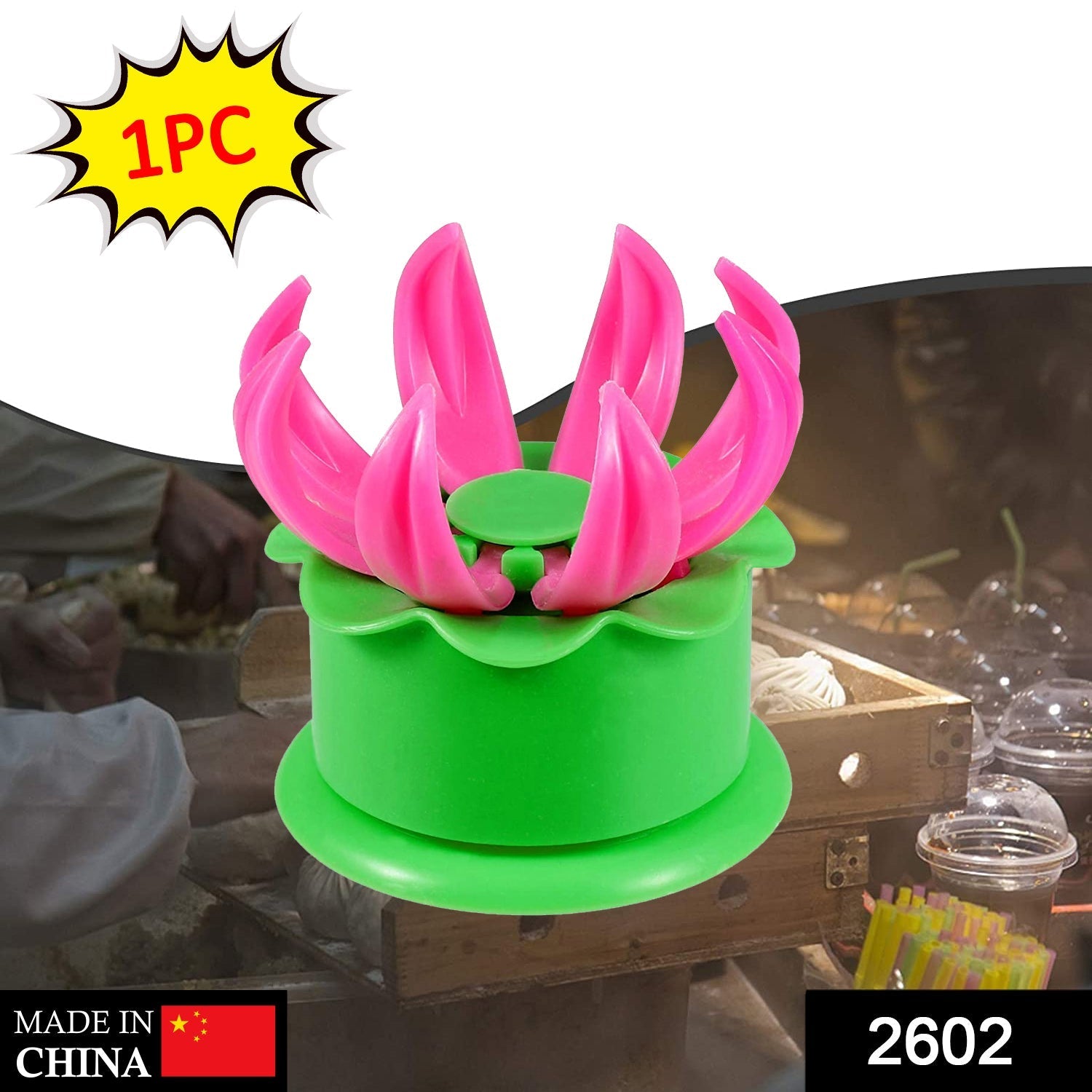 Plastic mold set for making momos and filling with ease. Plastic mold set for making momos and filling with ease.
